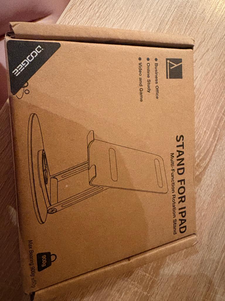 DOOGEE Multi-Function Rotatie Standaard voor iPad/Tablet, Ophalen, IPS, Nieuw, Full HD