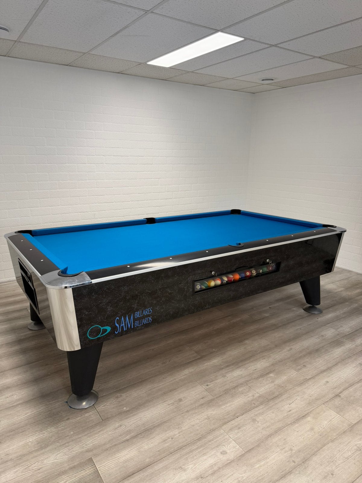 Sam Bison 7,5ft / 8ft Pooltafel, Ophalen, Zo goed als nieuw, Pooltafel