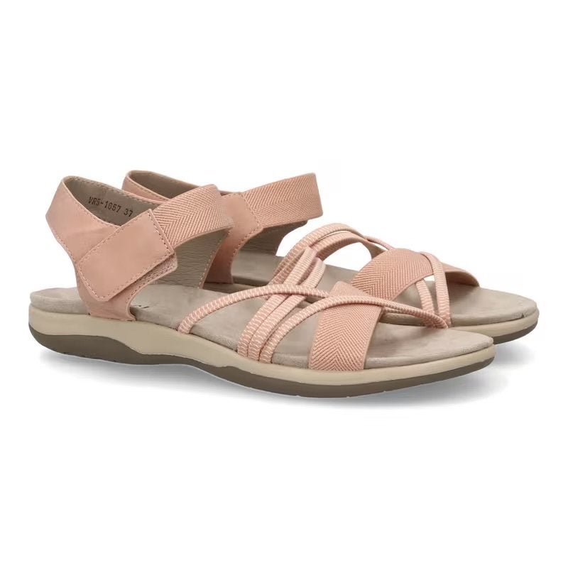 Nieuwe Virucci sandalen maat 39 - Roze, zacht voetbed €30, Kleding | Dames, Schoenen, Ophalen, Nieuw, Sandalen of Muiltjes, Roze