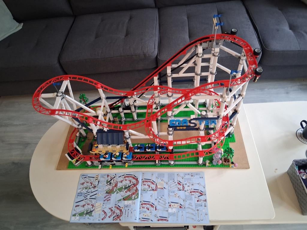 Roller coaster complete set, Overige thema's, Ophalen of Verzenden, Zo goed als nieuw, Compleet
