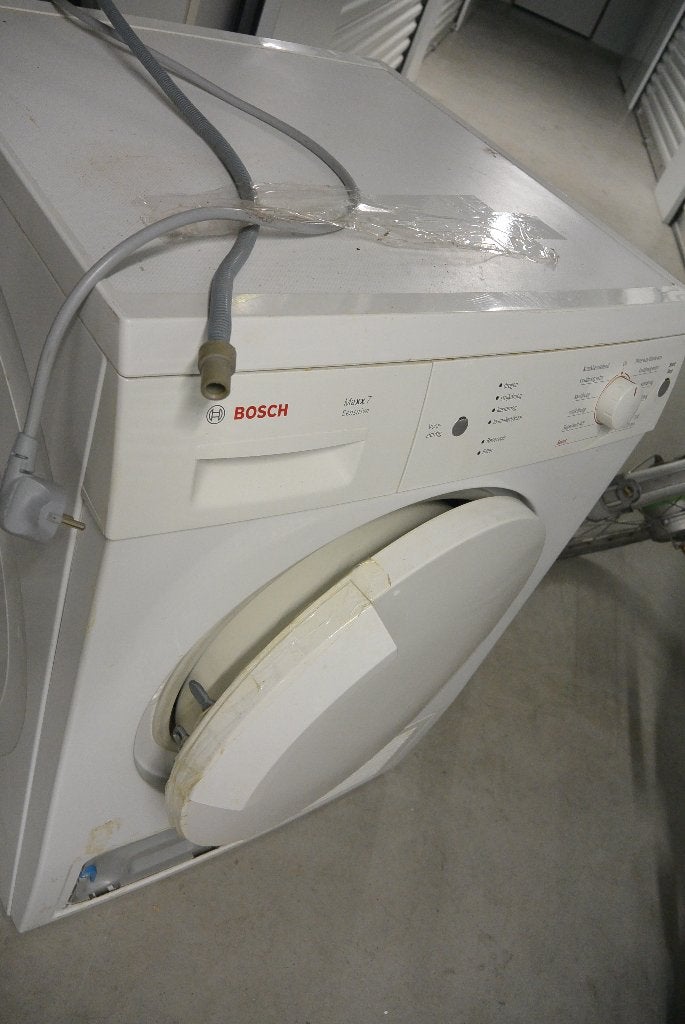 Wasdroger Bosch Maxx 7 Sensitive, Witgoed en Apparatuur, Wasdrogers, Gebruikt, Luchtafvoer, Voorlader, 8 tot 10 kg, 85 tot 90 cm