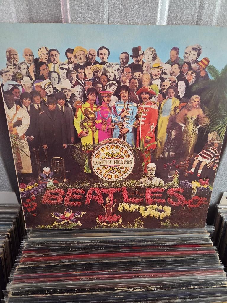 Vinyl lp BEATLES: SGT. PEPPERS LONELY HEARTS CLUB BAND, Progressive, Gebruikt, Ophalen of Verzenden, Gatefold hoes