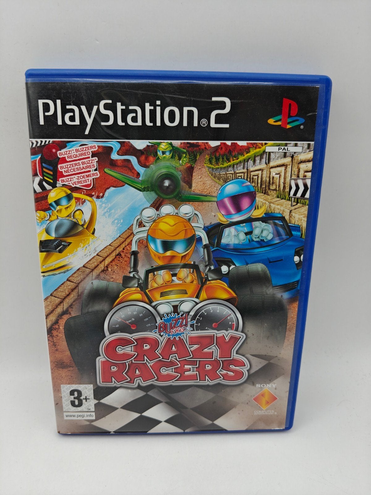 Crazy Racers - PlayStation 2 (PS2), Gebruikt, Racen en Vliegen, Ophalen of Verzenden, Vanaf 3 jaar