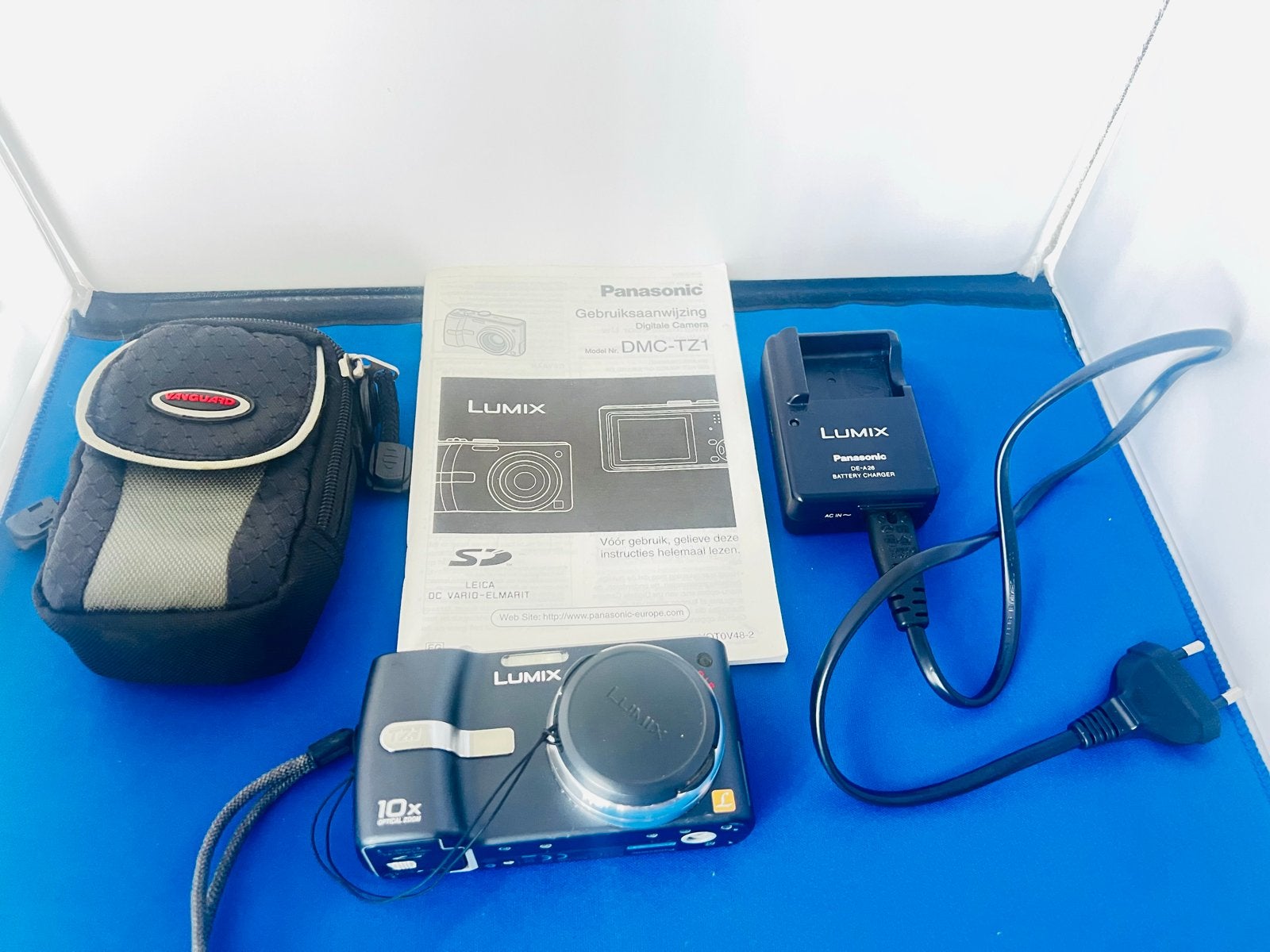 Panasonic Lumix DMC-TZ1 Digitale Camera met 10x Optische Zoo, Audio, Tv en Foto, Ingebouwde flitser, Gebruikt, Panasonic, Ophalen of Verzenden