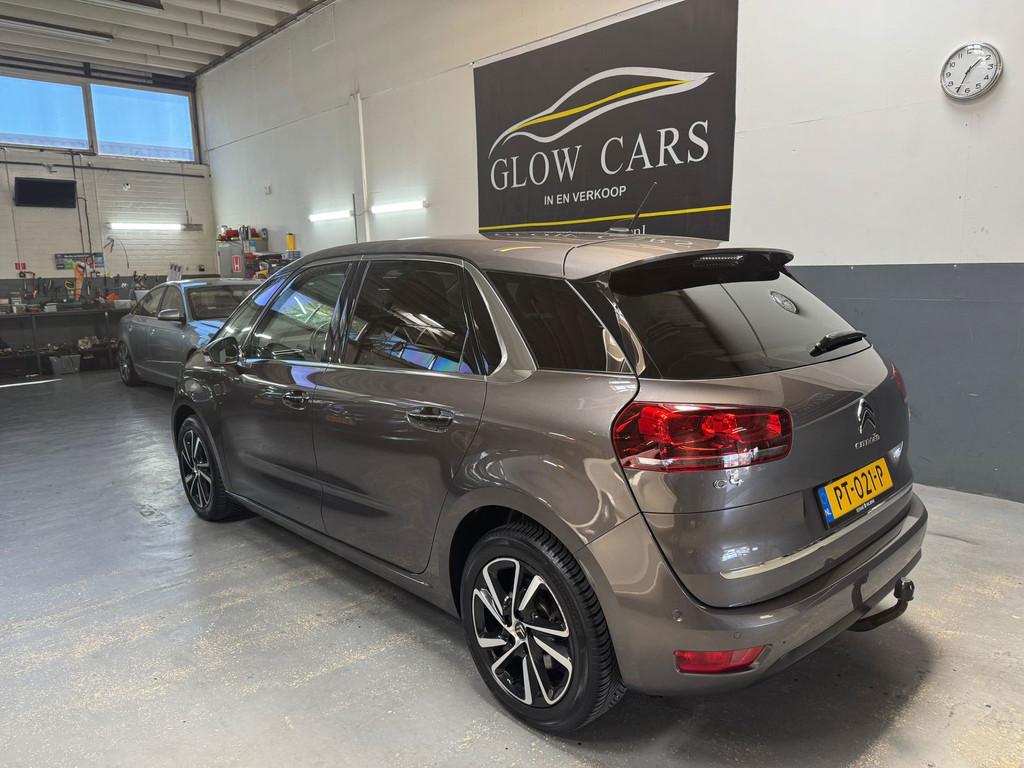 Citroen C4 Picasso 1.6 THP Shine |AIRCO|AUT|CRUISE|NAVI|ISOF, Automatische klimaatregeling, Gebruikt, 4 cilinders, Leder en Stof