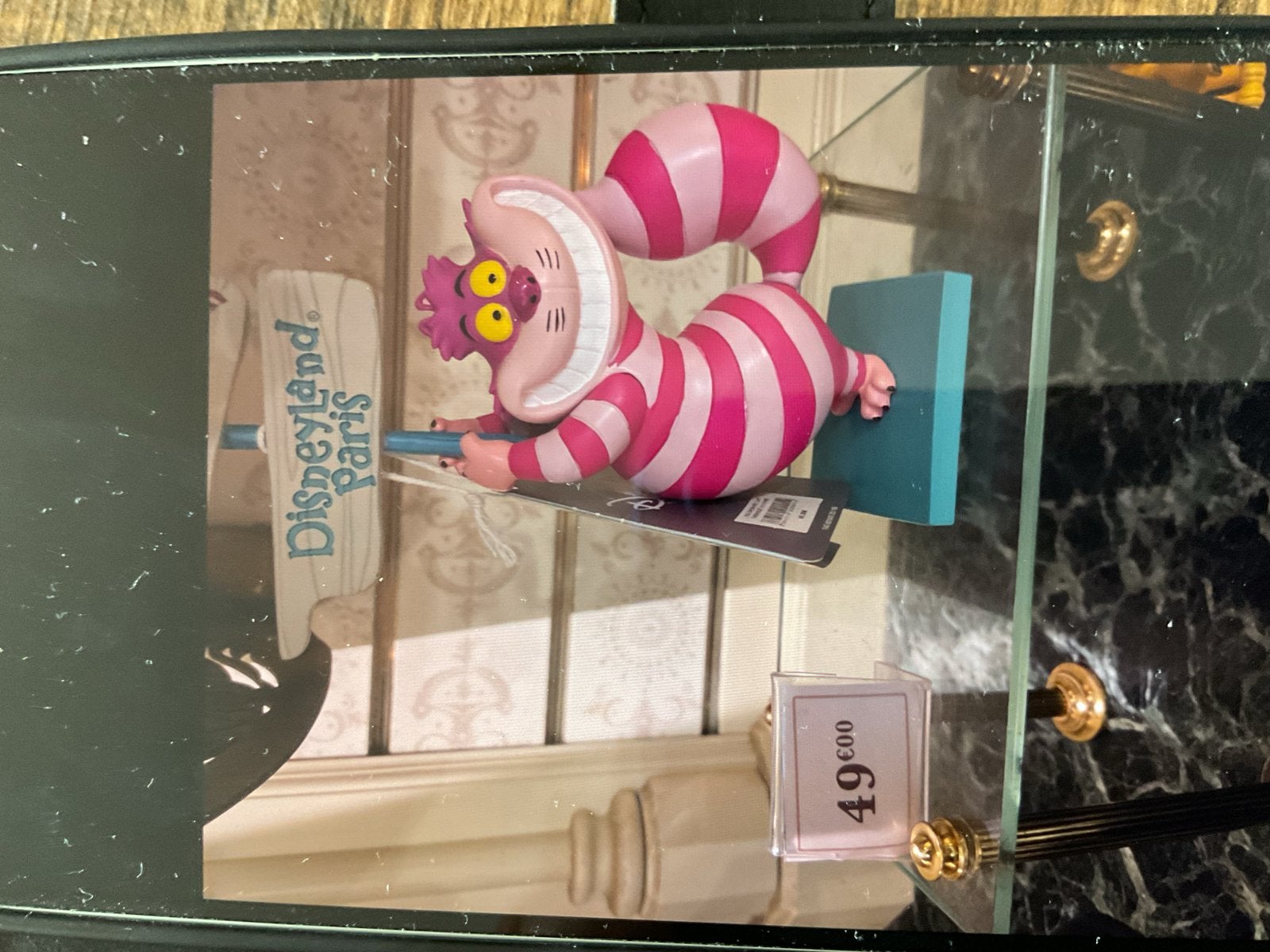 Disney Cheshire Cat beeldje - Alice in Wonderland, Ophalen of Verzenden, Overige figuren, Nieuw, Beeldje of Figuurtje