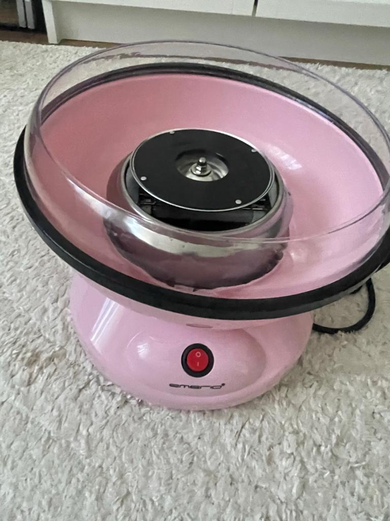 Emerio Suikerspinmachine - Roze, Witgoed en Apparatuur, Ophalen of Verzenden, Zo goed als nieuw