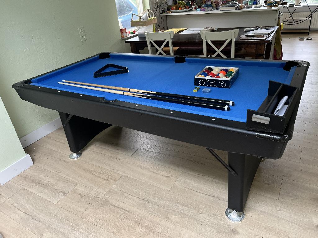 Buffalo pooltafel Challenger 7ft, Sport en Fitness, Biljarten en Poolen, Ophalen, Gebruikt, Pooltafel