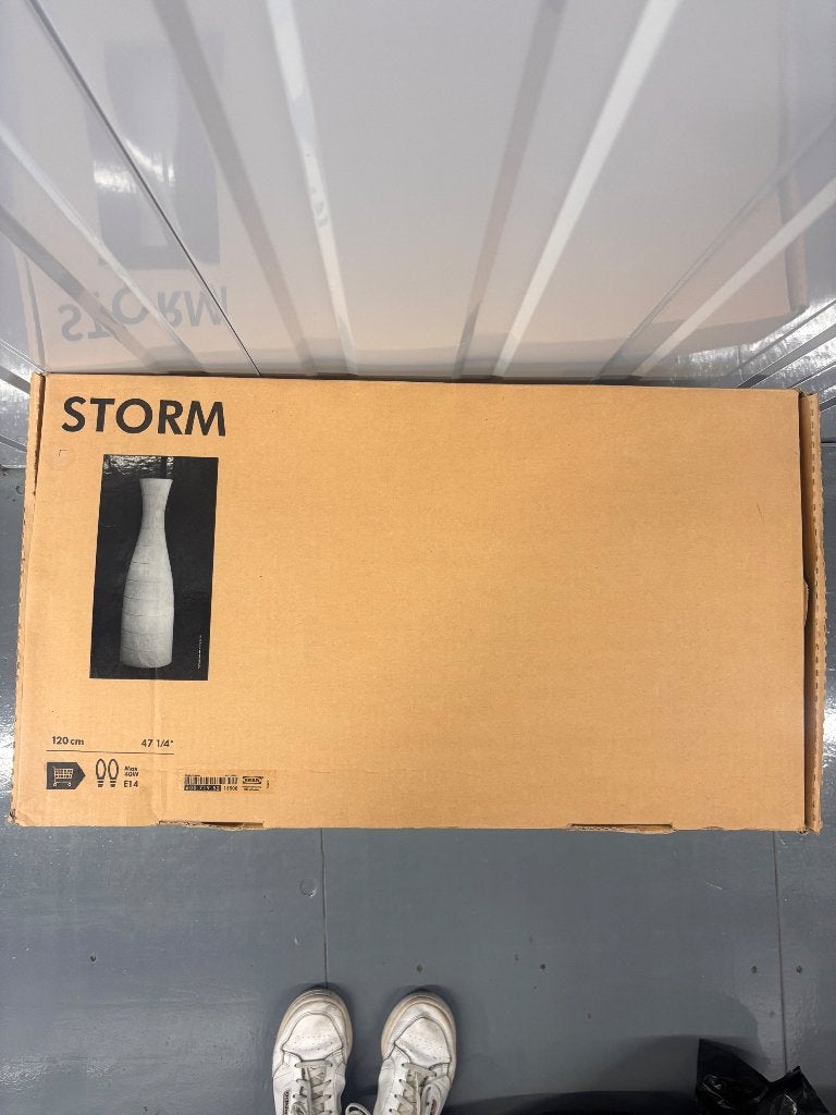 IKEA storm lamp, Ophalen, Met kap, Nieuw, Wit