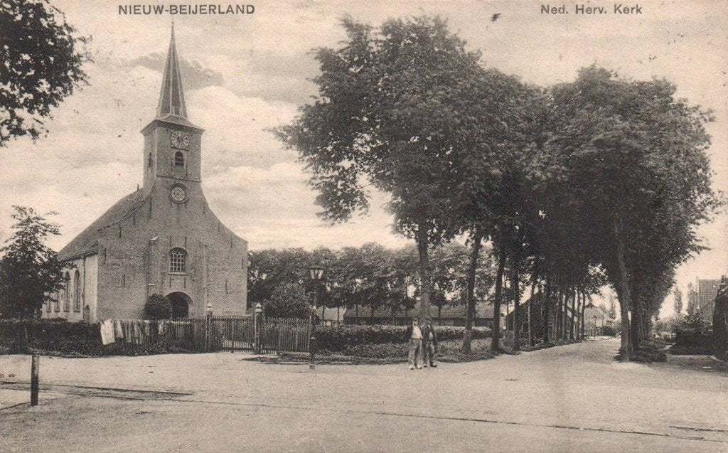 32/ Nieuw-Beijerland, Ned. Herv Kerk, Ophalen of Verzenden, Voor 1920, Noord-Brabant