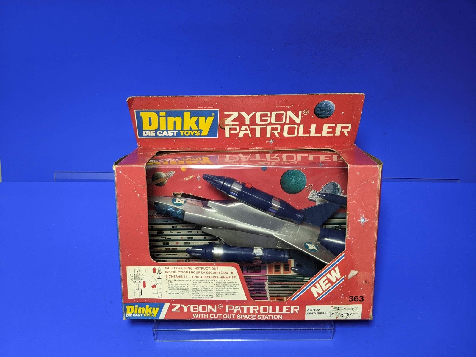 Dinky Toys #363  Space Item Zygon Patroller, Ophalen of Verzenden, Gebruikt, 1:72 tot 1:144, Overige merken