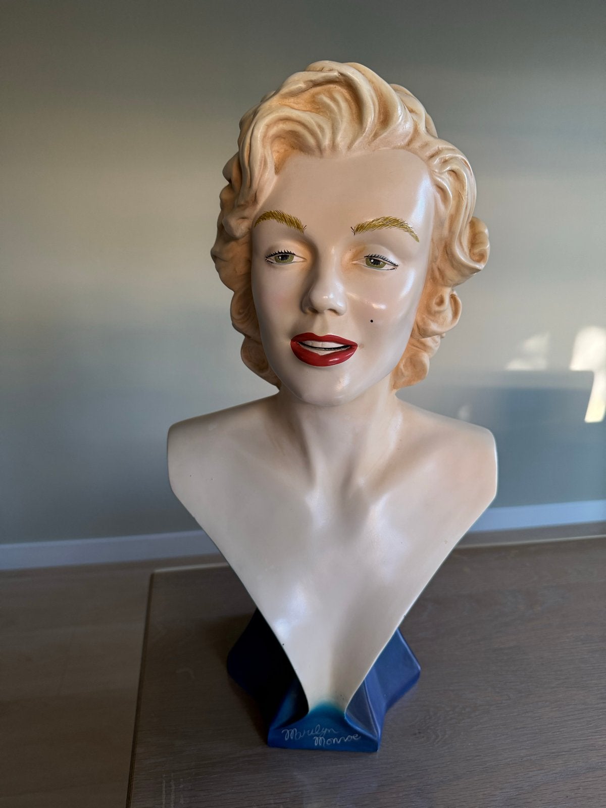 Marilyn Monroe Buste - Vintage Hollywood Decoratie, Ophalen, Buste, 20 - 50 cm, Composieten