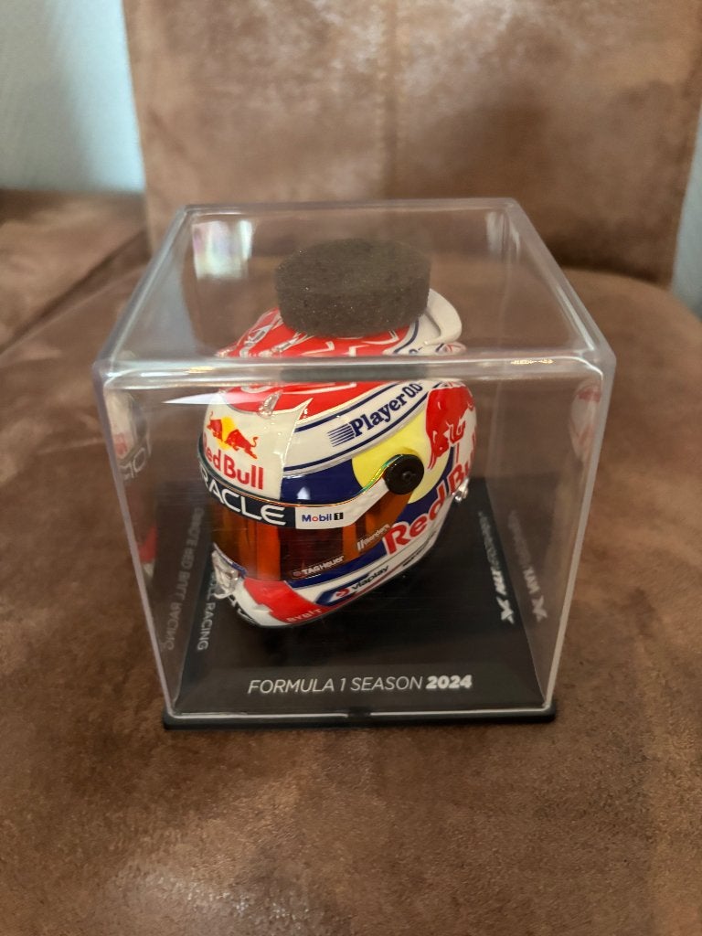 Helm 1:4 Max Verstappen 2024, Verzamelen, Ophalen of Verzenden, Nieuw, Formule 1