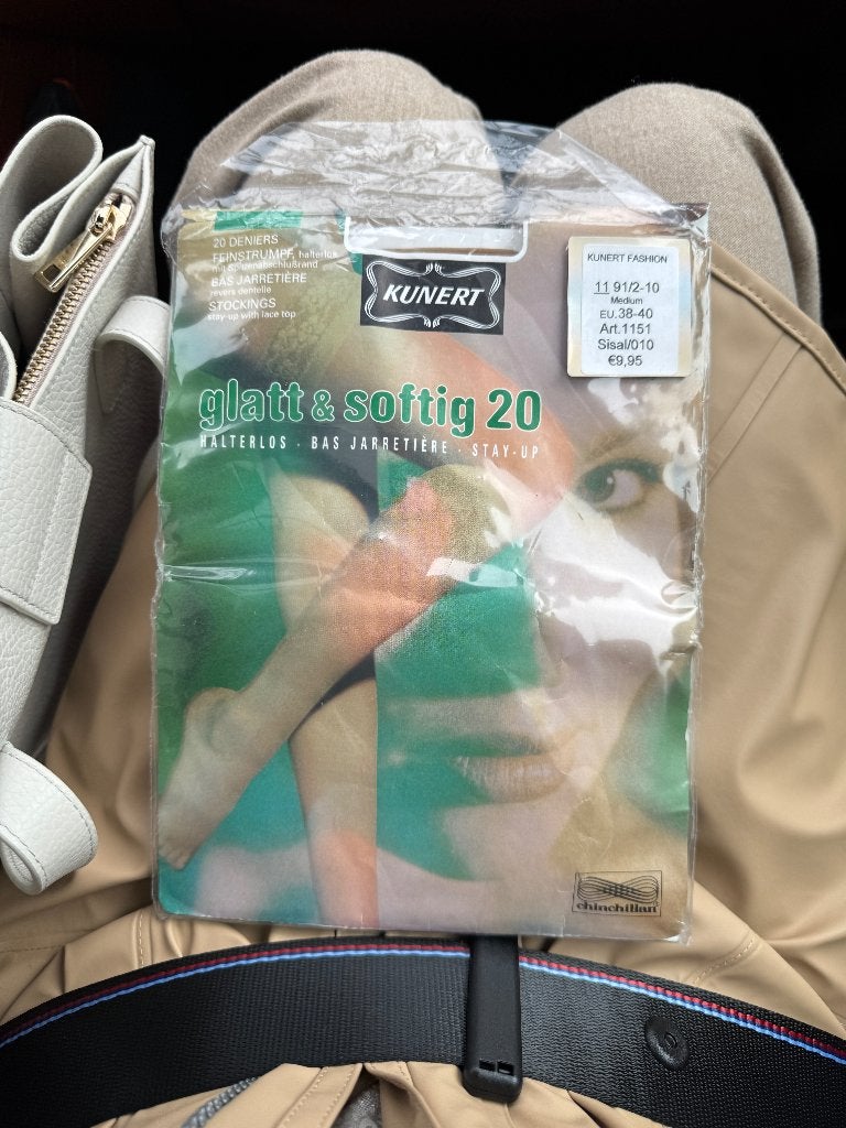 GEZOCHT Huidkleurige Nylonkousen Hold-UP zie tekst.., Ophalen of Verzenden, Zo goed als nieuw, Zwart, Panty