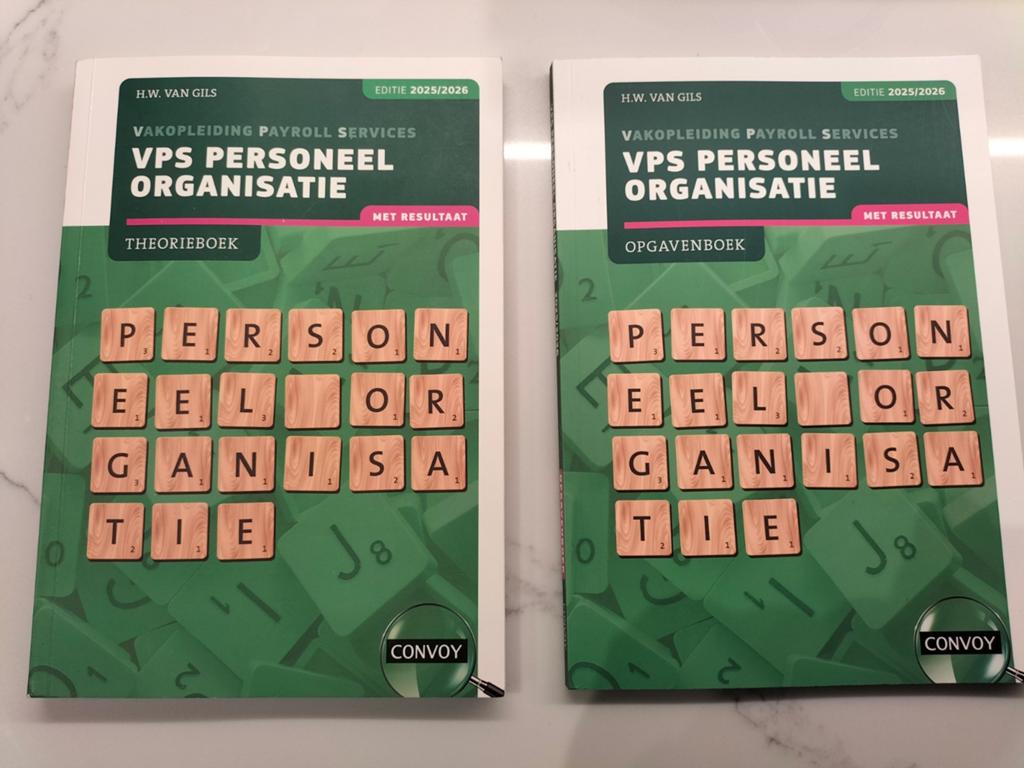 VPS Personeel en Organisatie - Theorieboek & Opgavenboek, Boeken, Studieboeken en Cursussen, Ophalen of Verzenden
