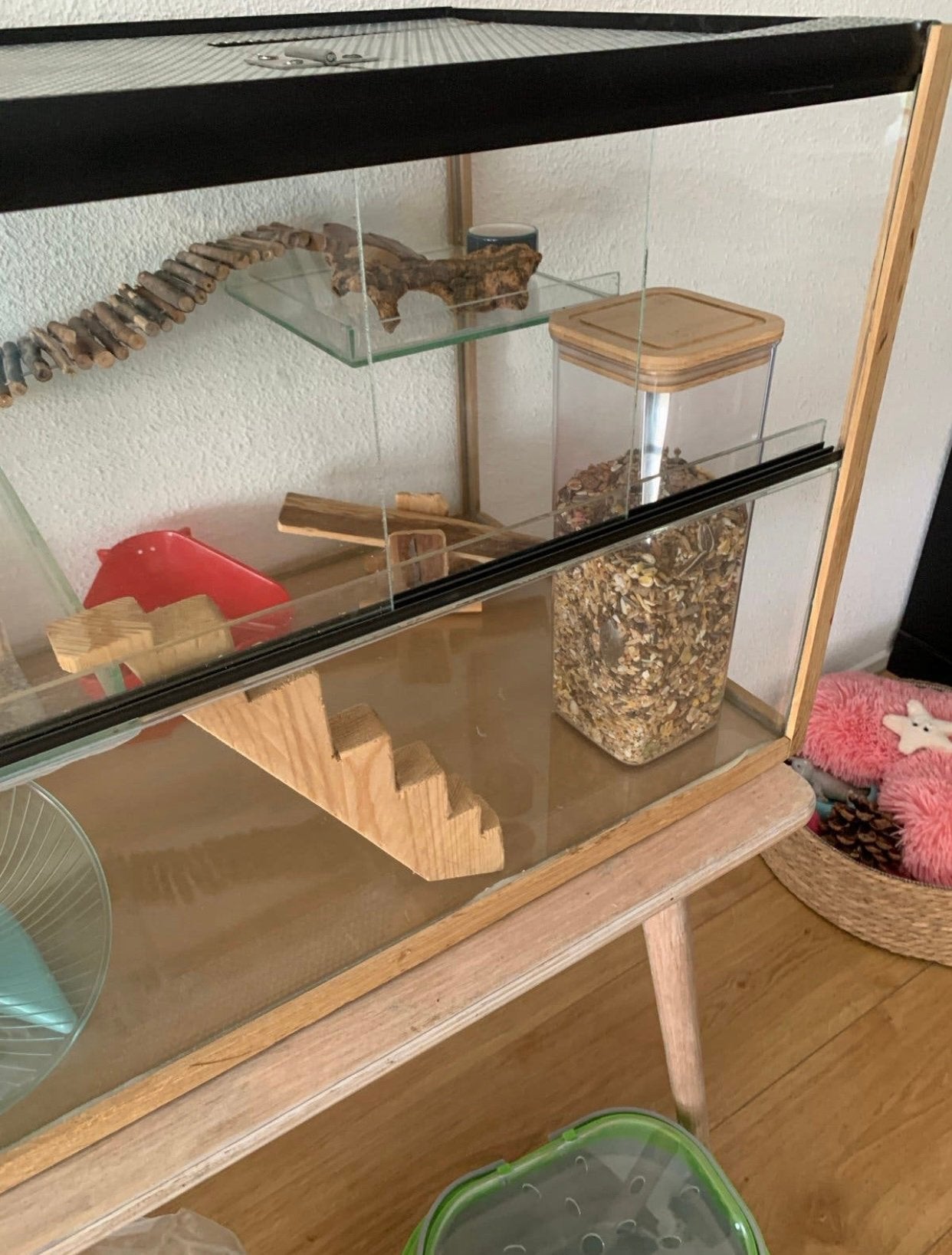 60x40 knaagdierenhok voor muizen/hamsters, incl toebehoren, Cavia, Gebruikt, Minder dan 75 cm, Hok