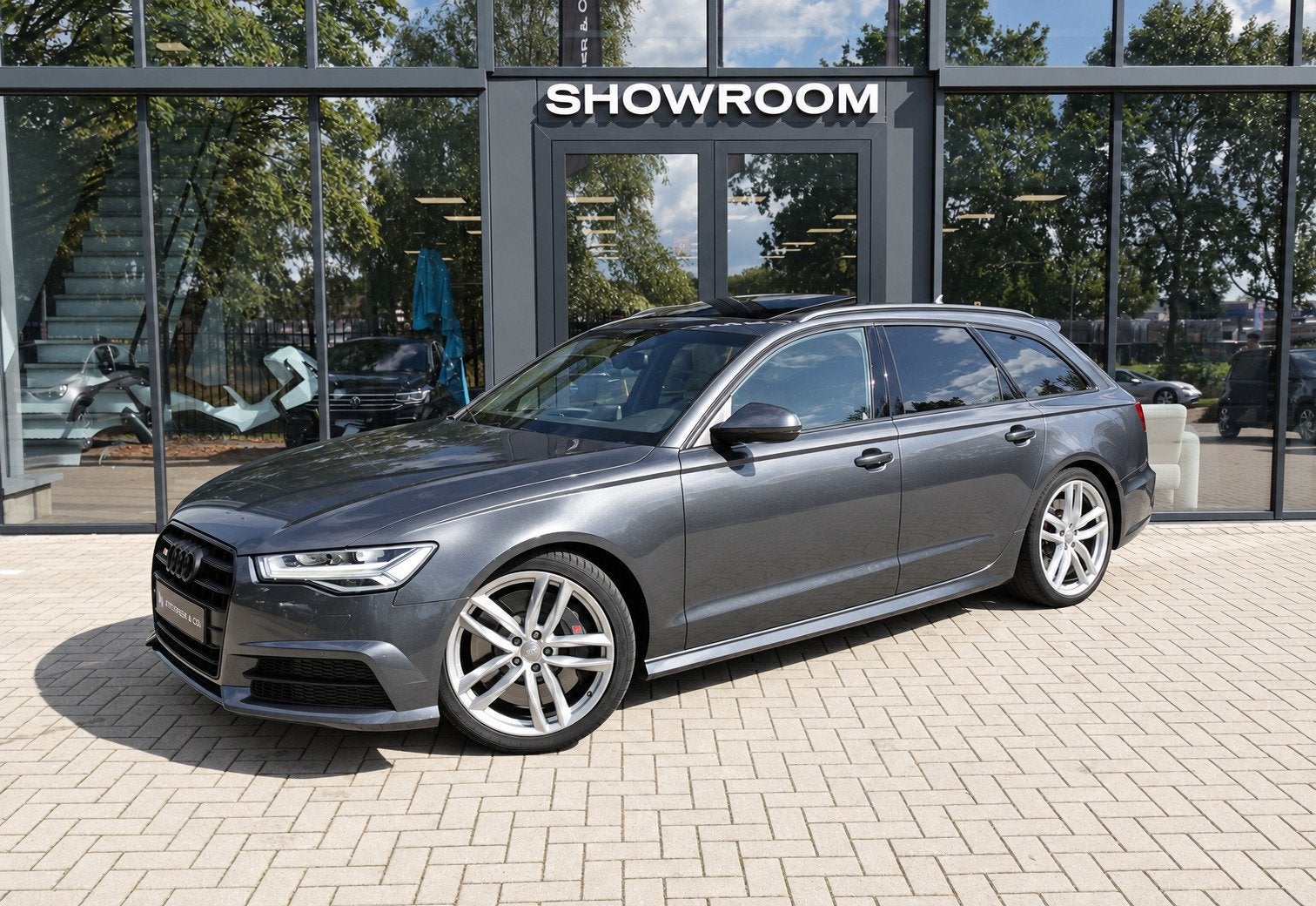 Audi S6 Avant 4.0 TFSI S6 Pro Line Plus PANO BOSE MATRIX, Auto's, Automaat, Gebruikt, 5 stoelen, Verwarmde buitenspiegels