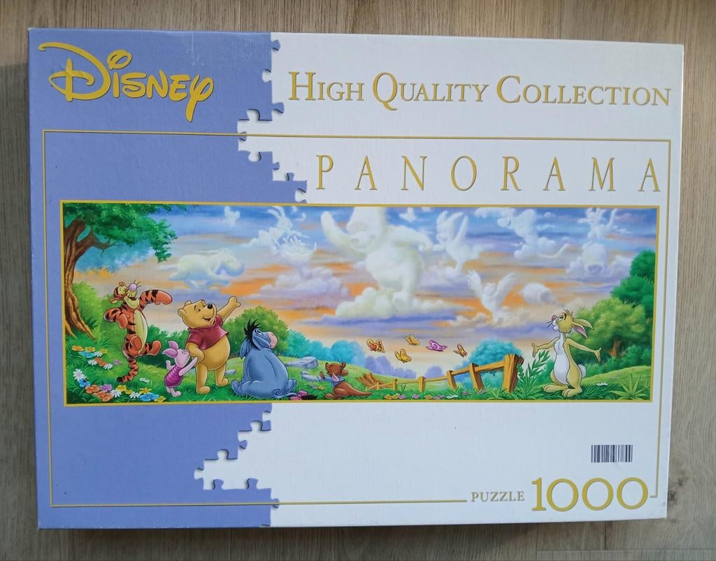 Disney panorama puzzel, Ophalen of Verzenden, 500 t/m 1500 stukjes, Zo goed als nieuw, Legpuzzel