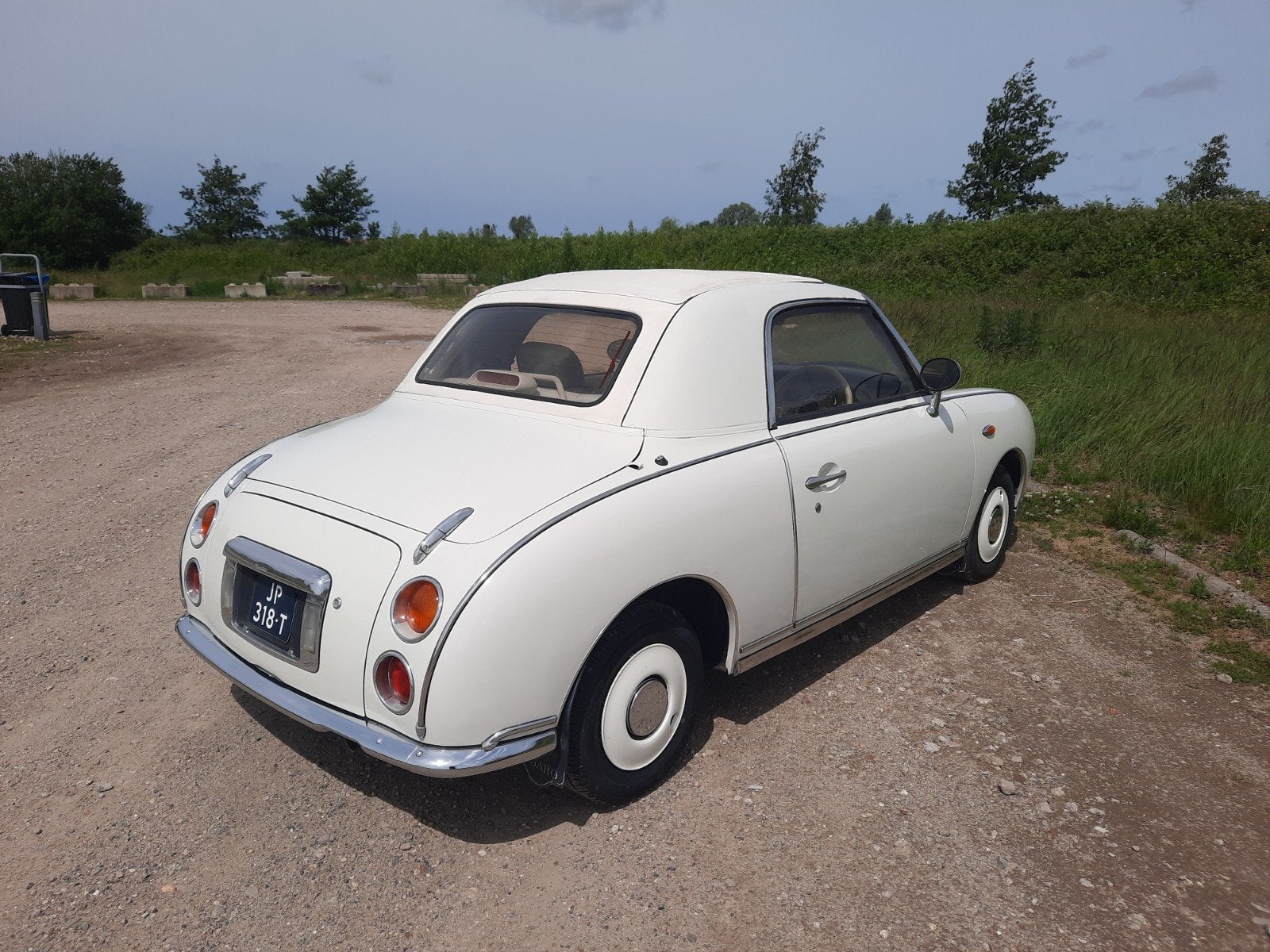 Nissan Figaro 1991 wit, foto 5