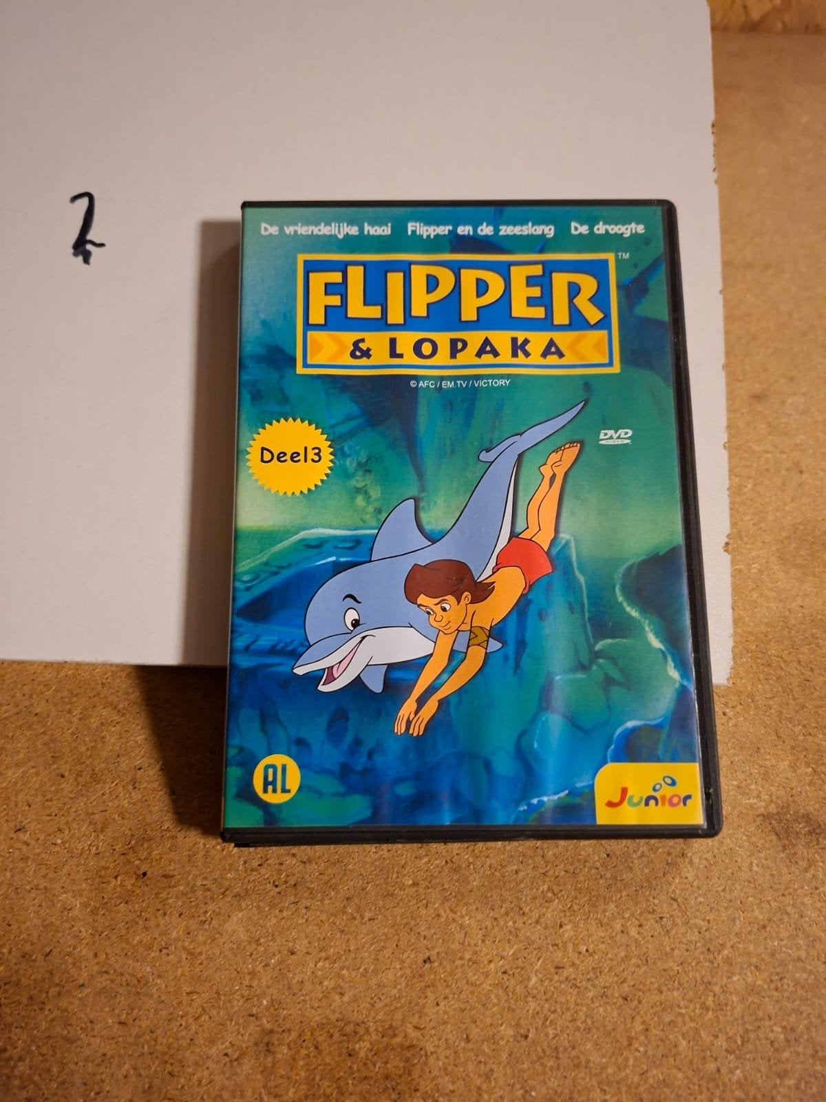 Flipper & Lopaka - Deel 3 DVD - Junior, Gebruikt, Animatie, Alle leeftijden, Tv-serie