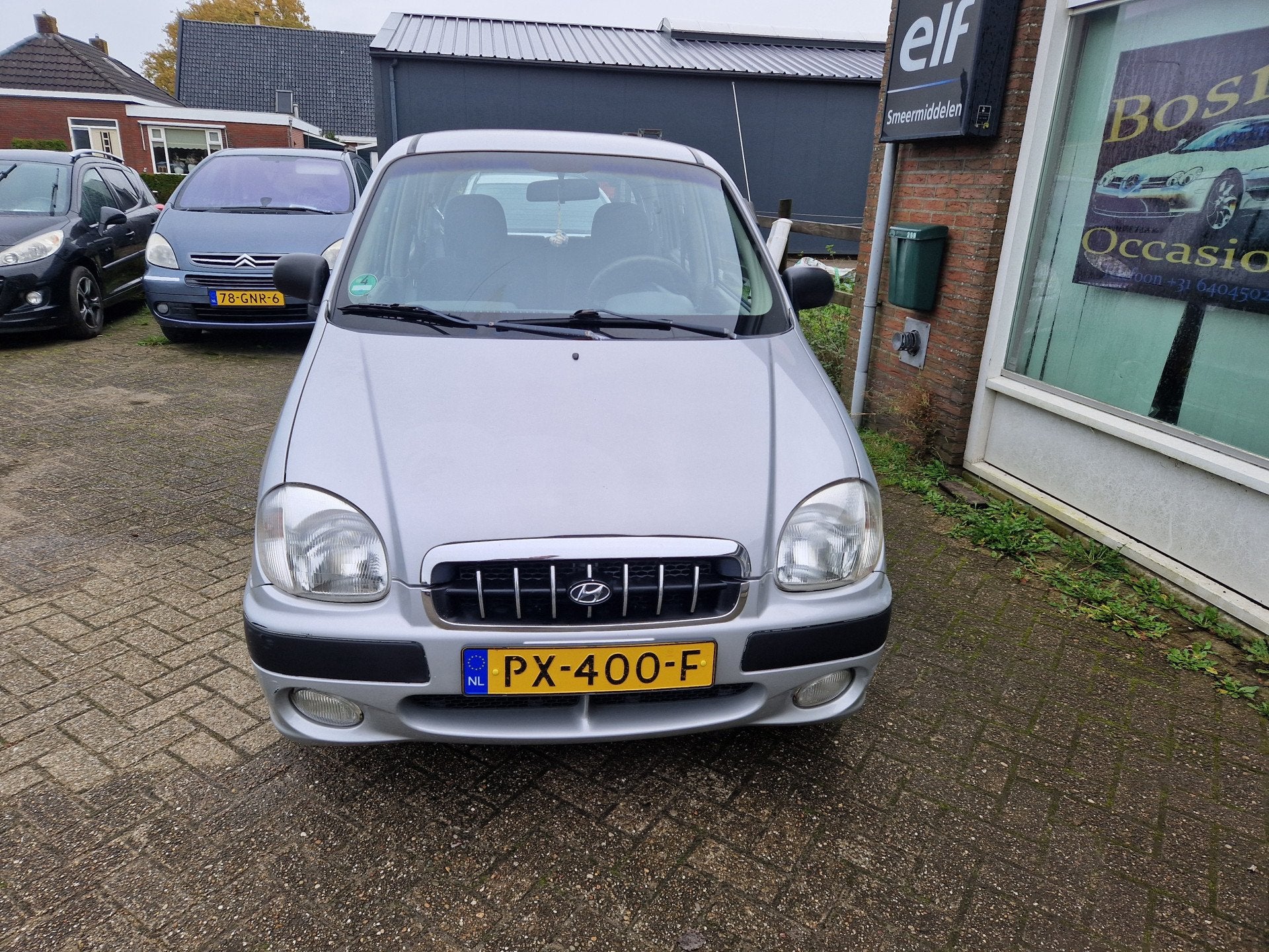 Hyundai Atos 1.0i ''GLS'' Automaat - Hoge instap - Apk 21-11, Stof, 14 km/l, Bedrijf, Grijs