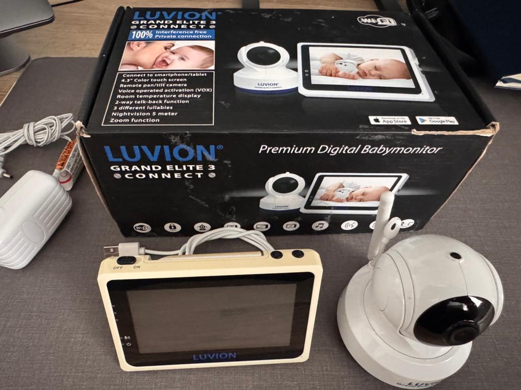 Luvion Grand Elite 3 Connect, Ophalen, Zo goed als nieuw, Camera