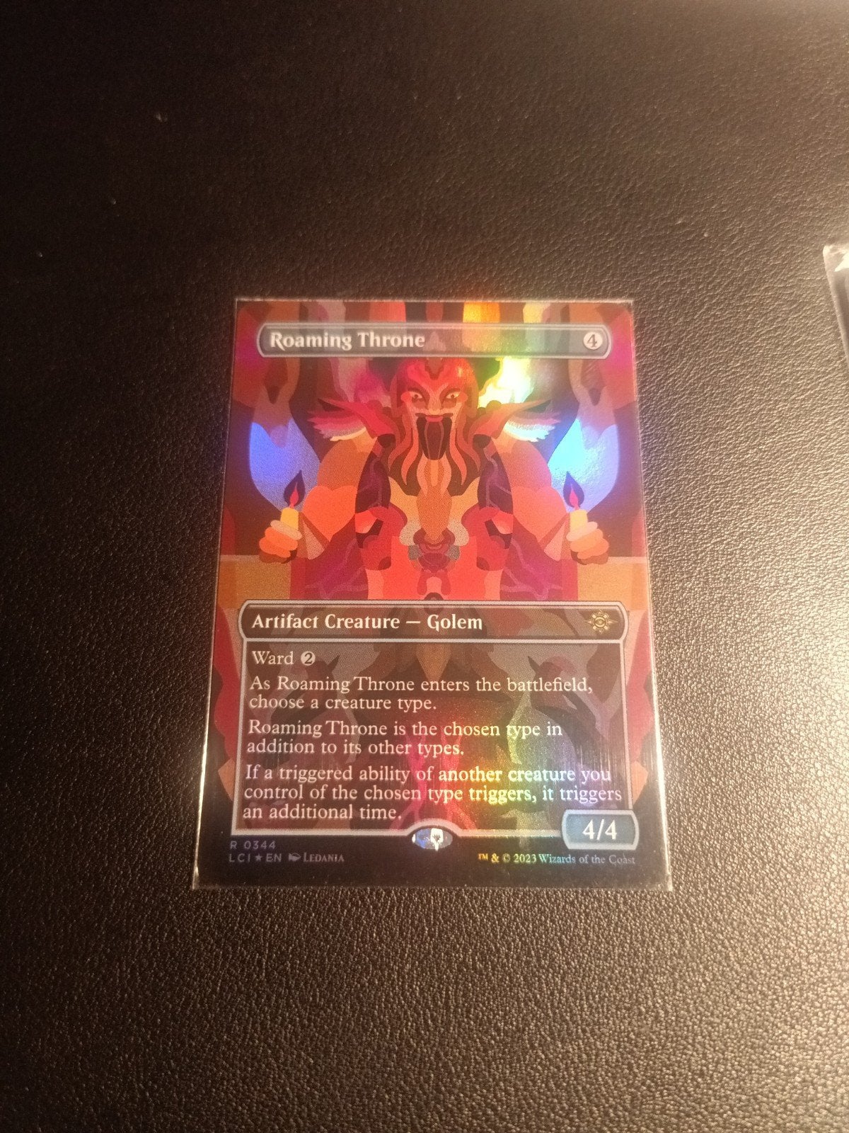 Roaming throne foil, Ophalen of Verzenden, Zo goed als nieuw, Foil