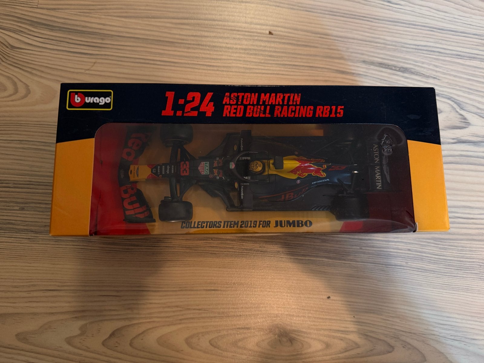 Aston Martin Red Bull Racing RB15 Max Verstappen 1:24, Ophalen of Verzenden, Nieuw, Auto, Overige merken