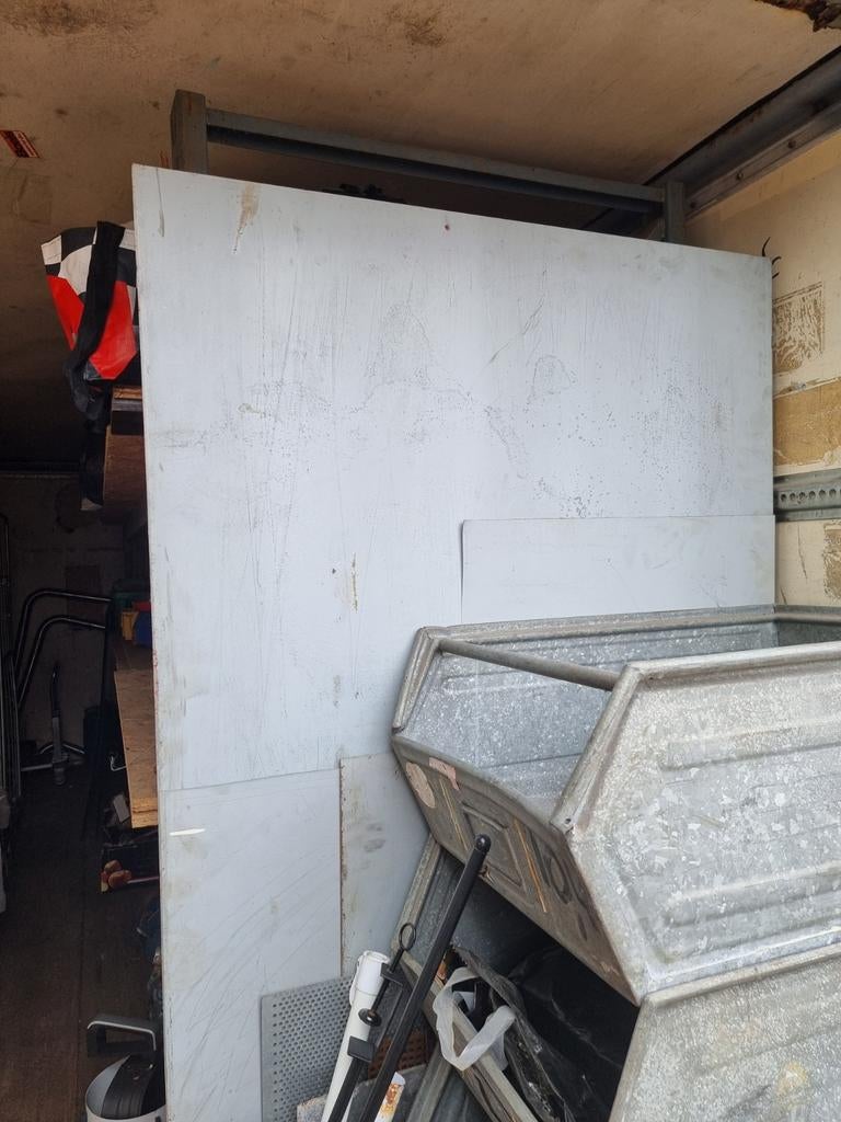 Carrosserieplaat 0,8 mm 1x 2x1 meter en 1x ca. 1,2x1 meter, Ophalen