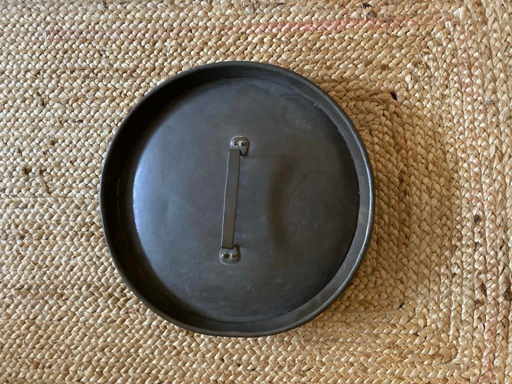 Antiek Koperen Deksel, eind 19e eeuw, handgemaakt, Antiek en Kunst, Ophalen of Verzenden, Koper