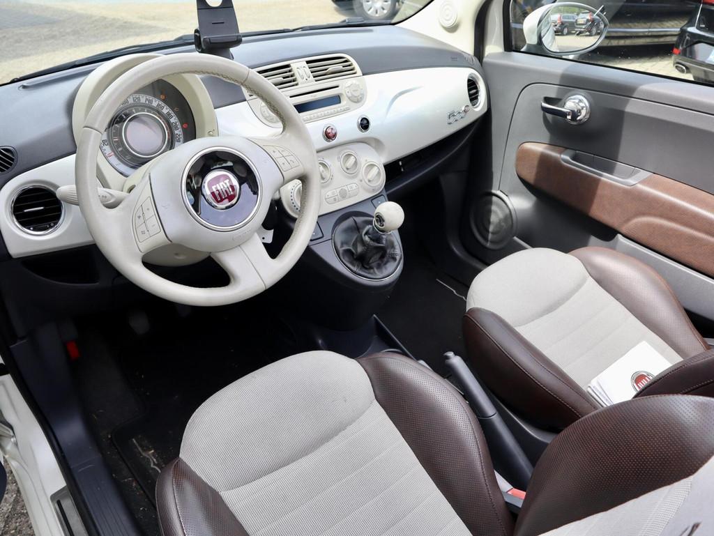 Fiat 500 0.9 TwinAir Lounge, Auto's, Fiat, Euro 5, 86 pk, Gebruikt, 31 €/maand