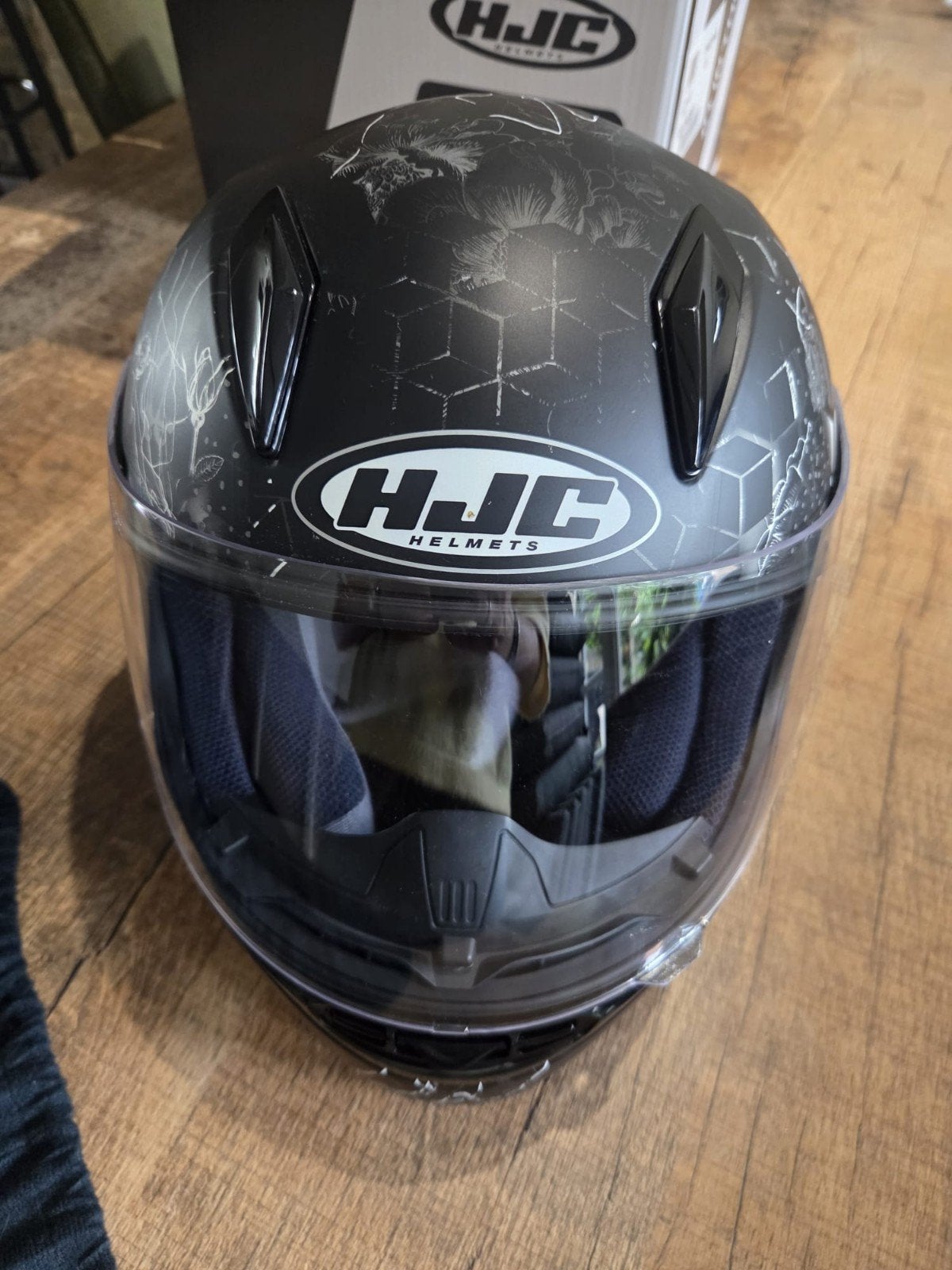 HJC CL-Y VELA MC5SF Motorhelm - Maat S (Jeugd), Motoren, Kleding | Motorkleding, Ophalen of Verzenden, Tweedehands, Overige typen