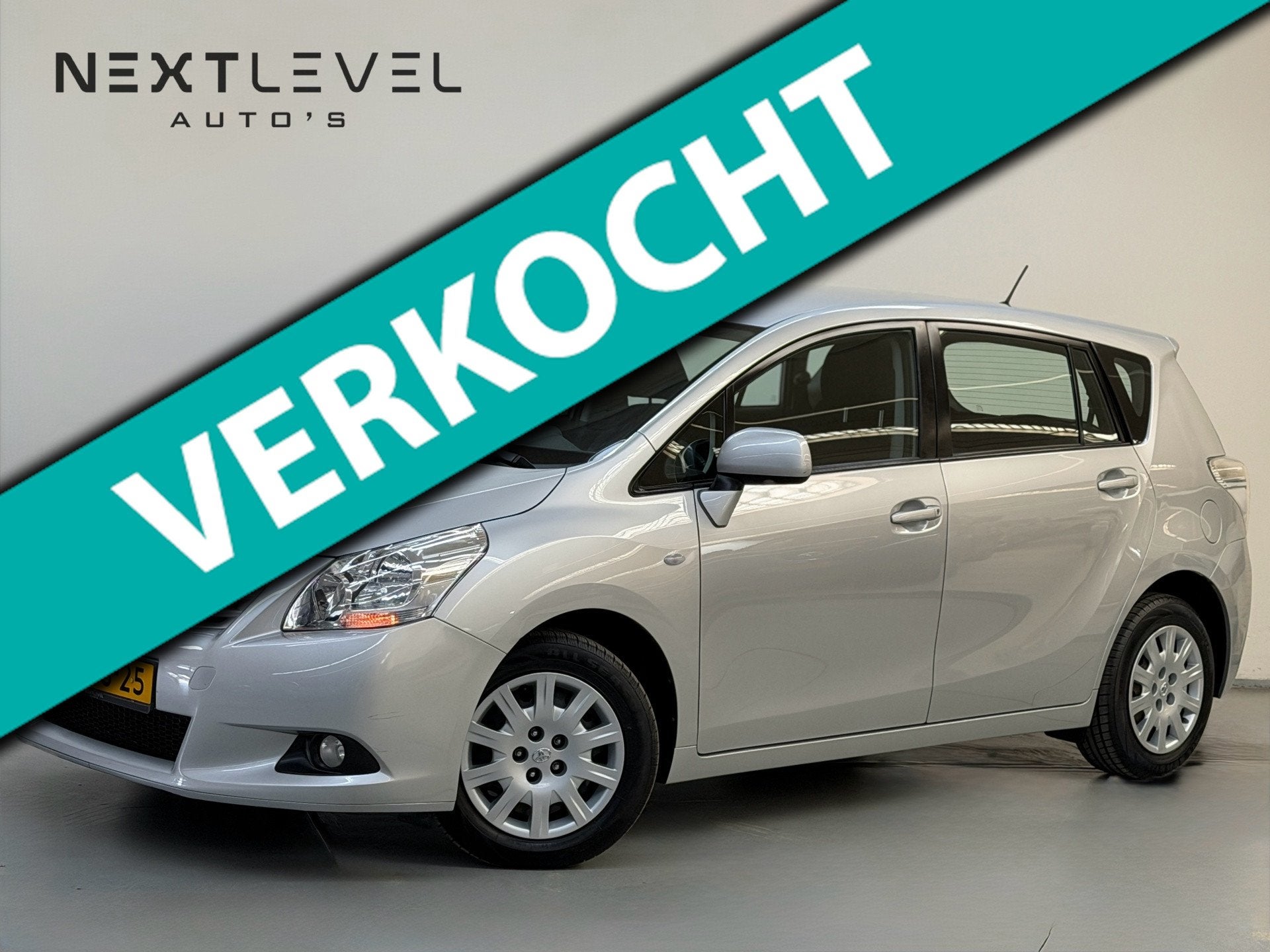 Toyota Verso 1.8 VVT-i Aspiration 7p AUTOMAAT Cruise, Automatische klimaatregeling, Gebruikt, Zwart, 4 cilinders
