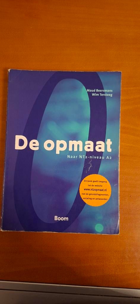 De Opmaat: Naar NT2-niveau A2 - Maud Beersmans, Wim Tersteeg, Boeken, Studieboeken en Cursussen, Maud Beersmans, Wim Tersteeg