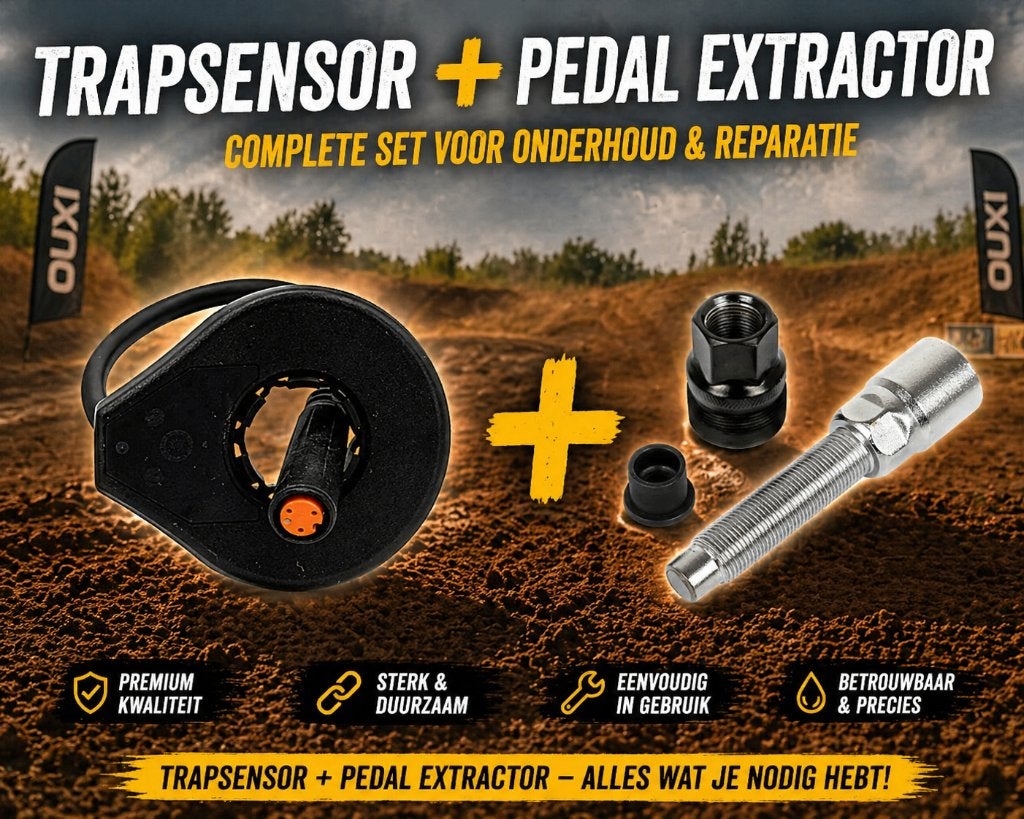 Trapsensor Ouxi v8 H9 Pedaalsensor+Cranktrekker, Fatbike V8, Ophalen of Verzenden, Elektrische fiets, Motor
