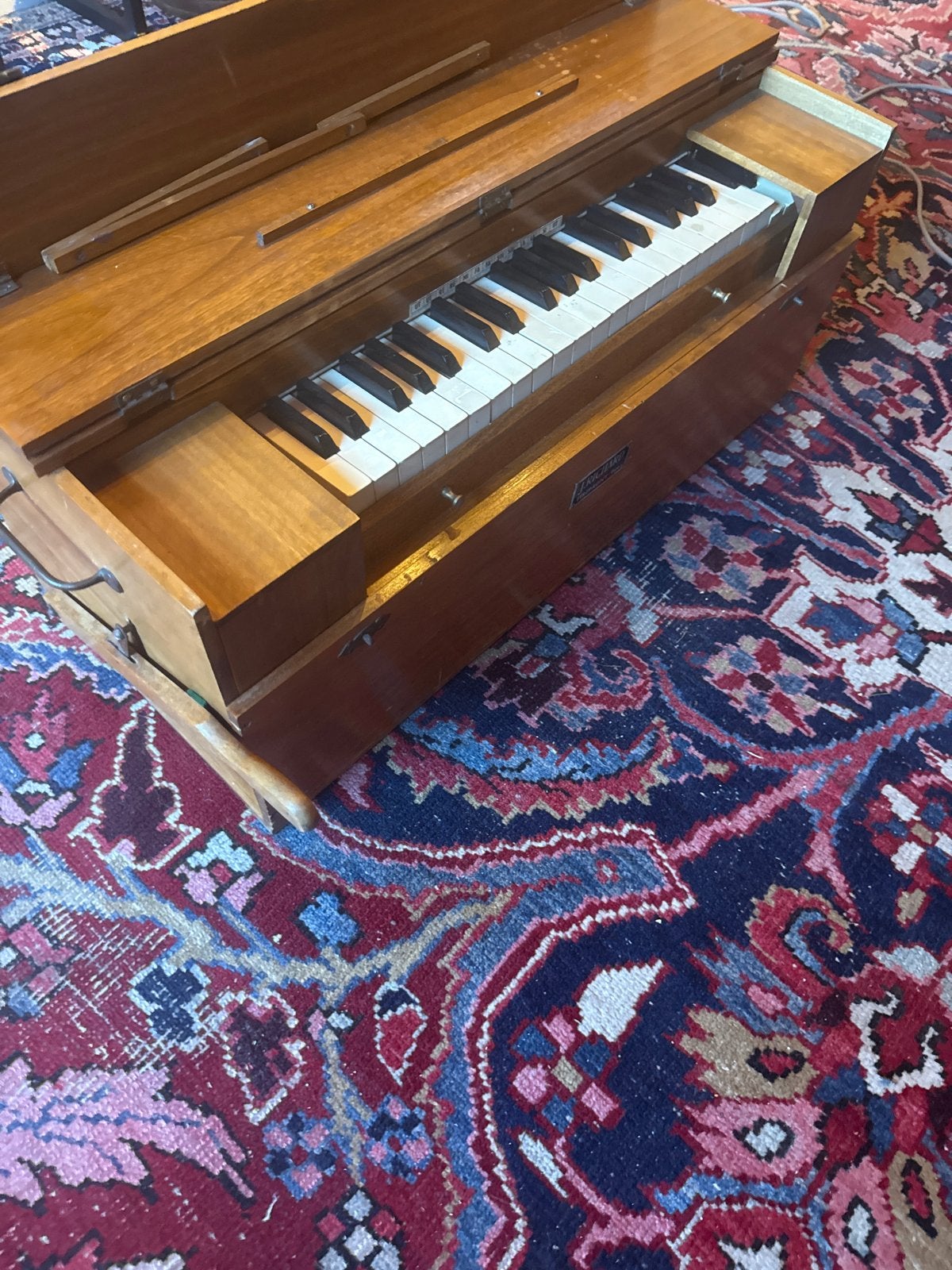 J. P. Richard Spinet: Draagbaar Snaarinstrument, Muziek en Instrumenten, Ophalen, Gebruikt, Bruin, Overige typen