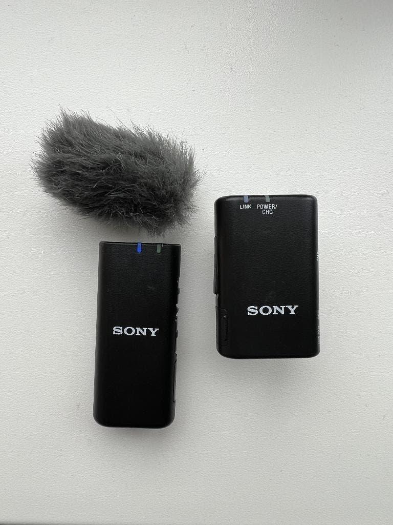 Sony ECM-W2BT Draadloze Microfoonset | 200m Bereik!, Ophalen of Verzenden, Zo goed als nieuw, Overige typen, Draadloos