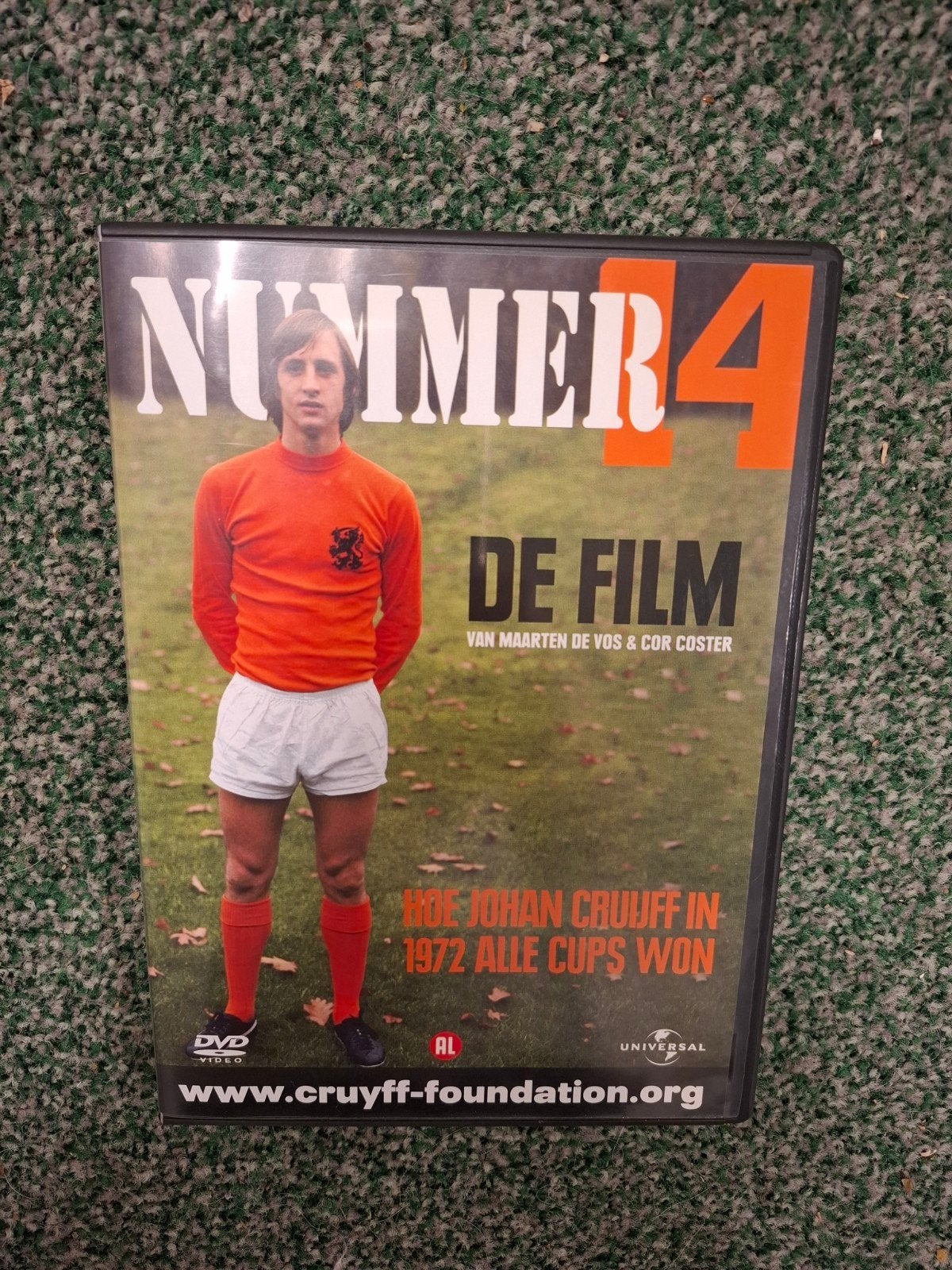 Nummer 14: De Film - Johan Cruijff DVD, Cd's en Dvd's, Gebruikt, Alle leeftijden, Inclusief doosje, Ophalen of Verzenden