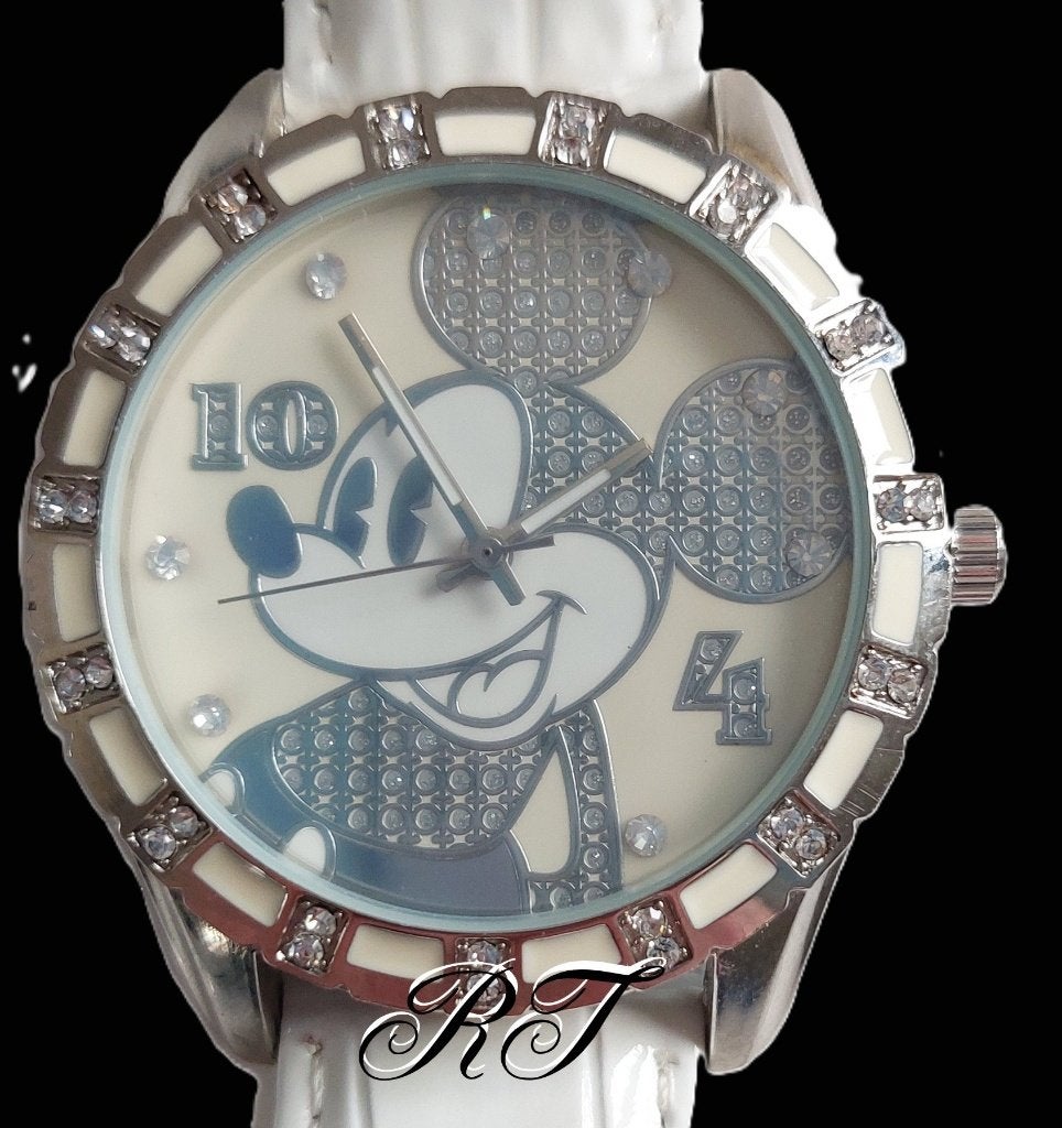 Disney polshorloge met Mickey Mouse motief., Sieraden, Tassen en Uiterlijk, Horloges | Dames, Overige merken, Overige materialen