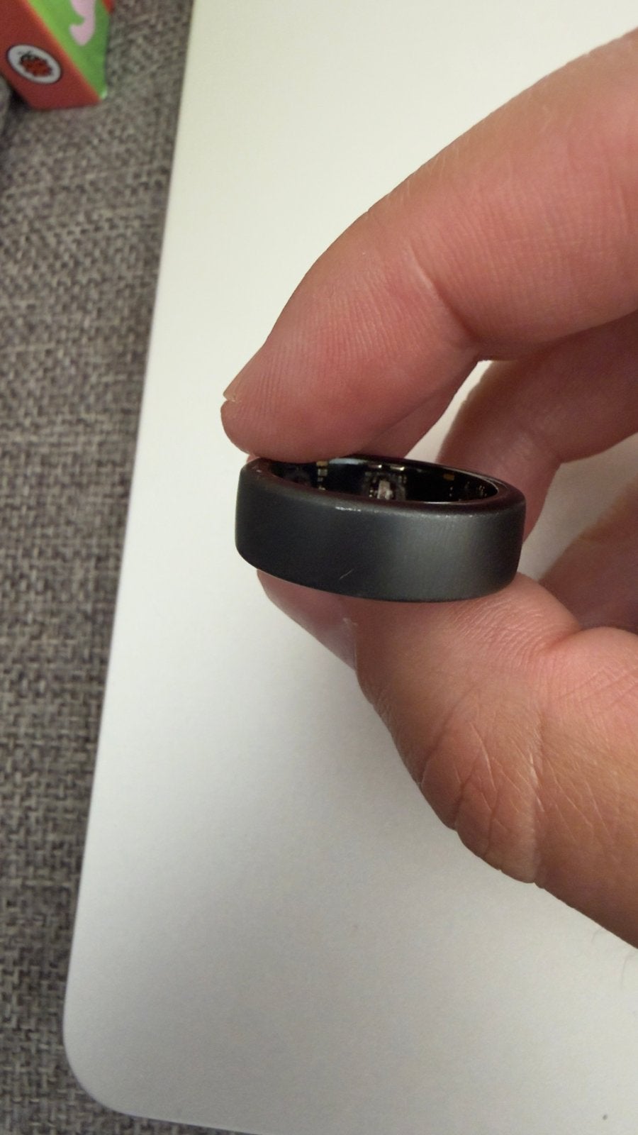 Oura Ring Gen 3 Maat 10 - Slimme Gezondheidstracker, Overige materialen, 20 of groter, Zwart, Ophalen of Verzenden