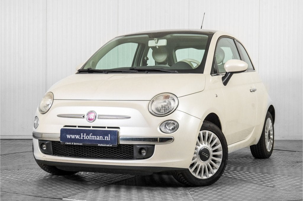 Fiat 500 1.2 (bj 2009), Auto's, Fiat, Voorwielaandrijving, Euro 5, Gebruikt, 1242 cc