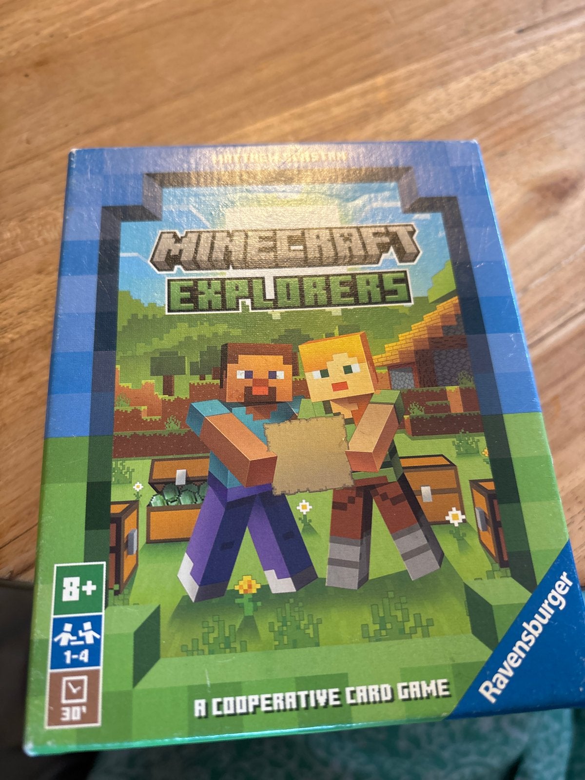 Minecraft Explorers - Coöperatief Kaartspel (Ravensburger), Drie of vier spelers, Ophalen of Verzenden, Gebruikt