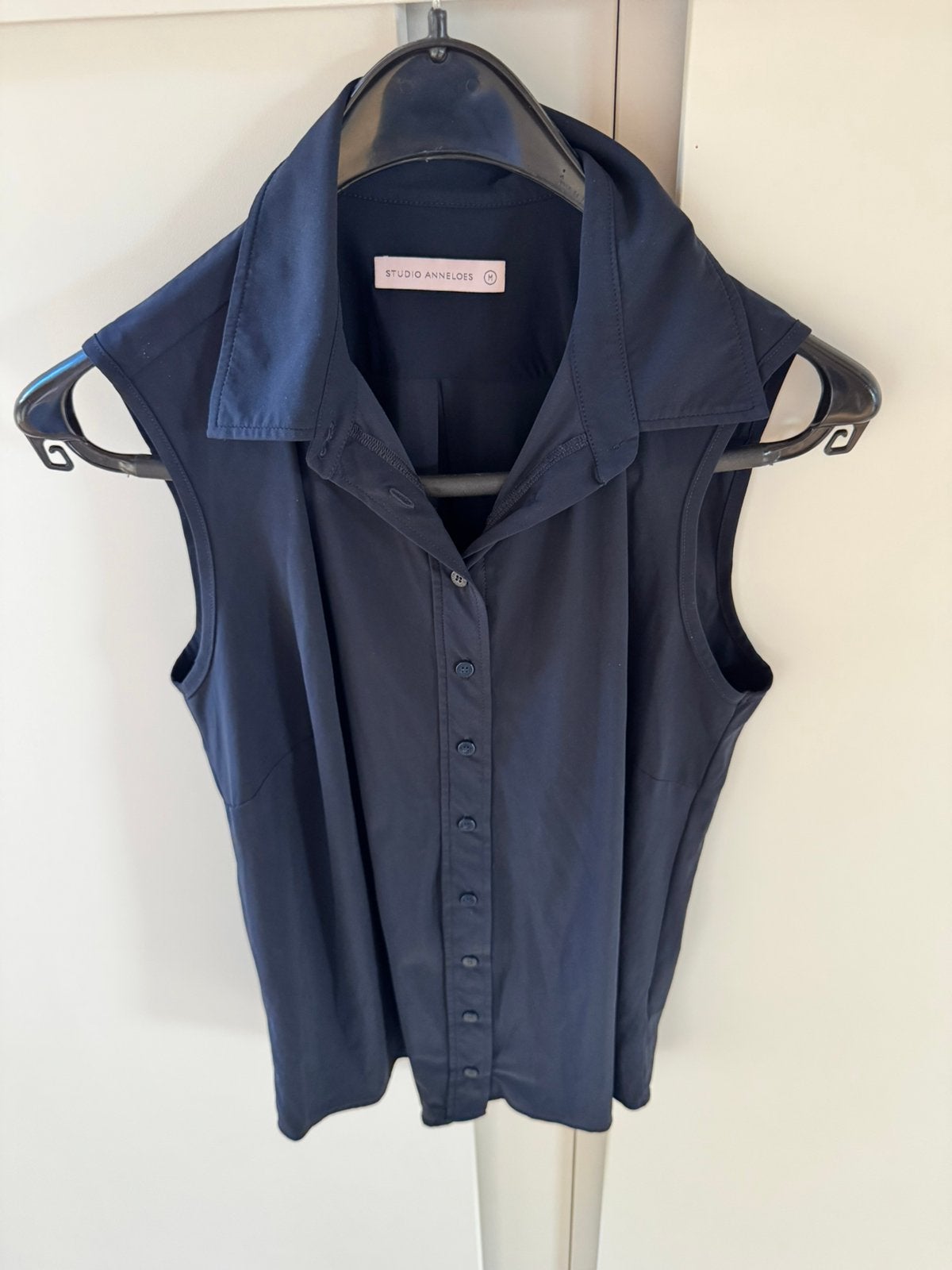 Studio Anneloes Poppy zonder mouw donkerblauw maat M, Verzenden, Zo goed als nieuw, Maat 38/40 (M), Blauw