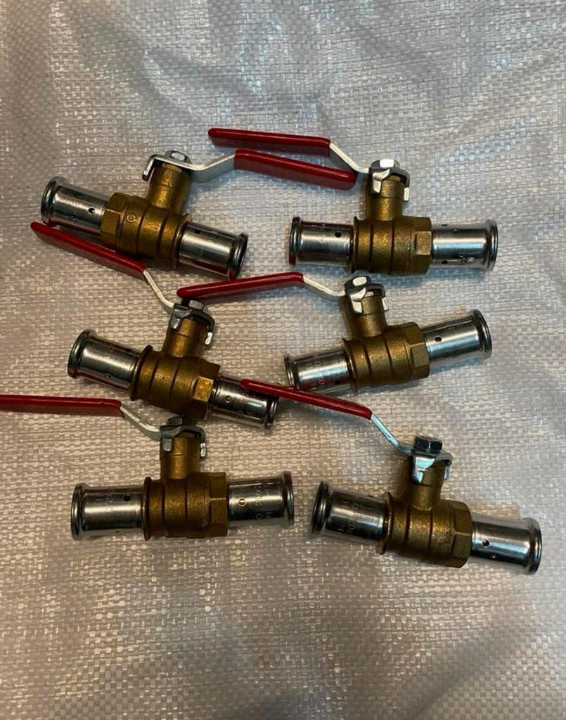 Kogelkraan afsluiter henco 20mm, Ophalen, Nieuw, Overige typen