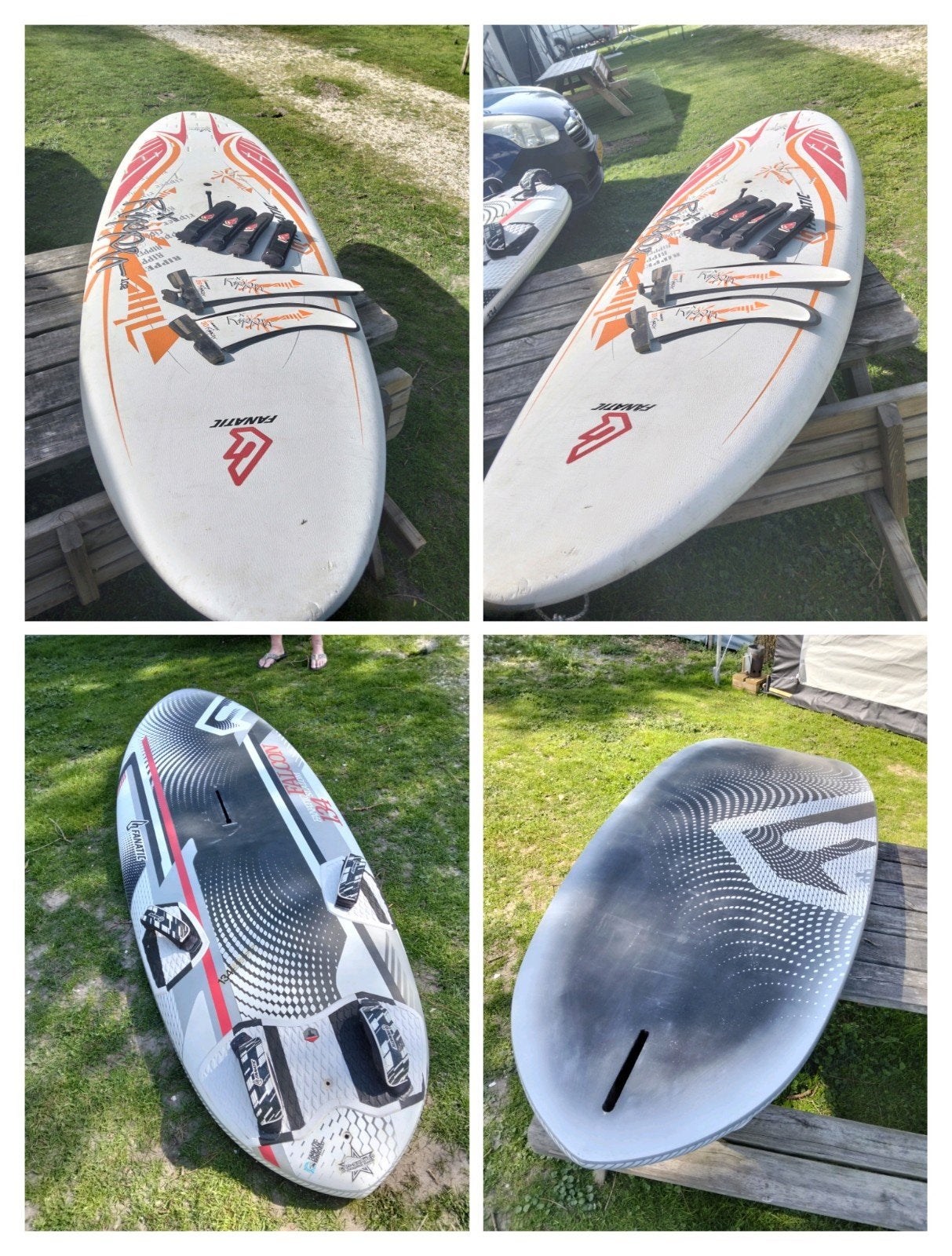Diverse windsurf boards. Vanaf 75 ltr tot 186 ltr, Ophalen, 250 tot 300 cm, Gebruikt, Plank