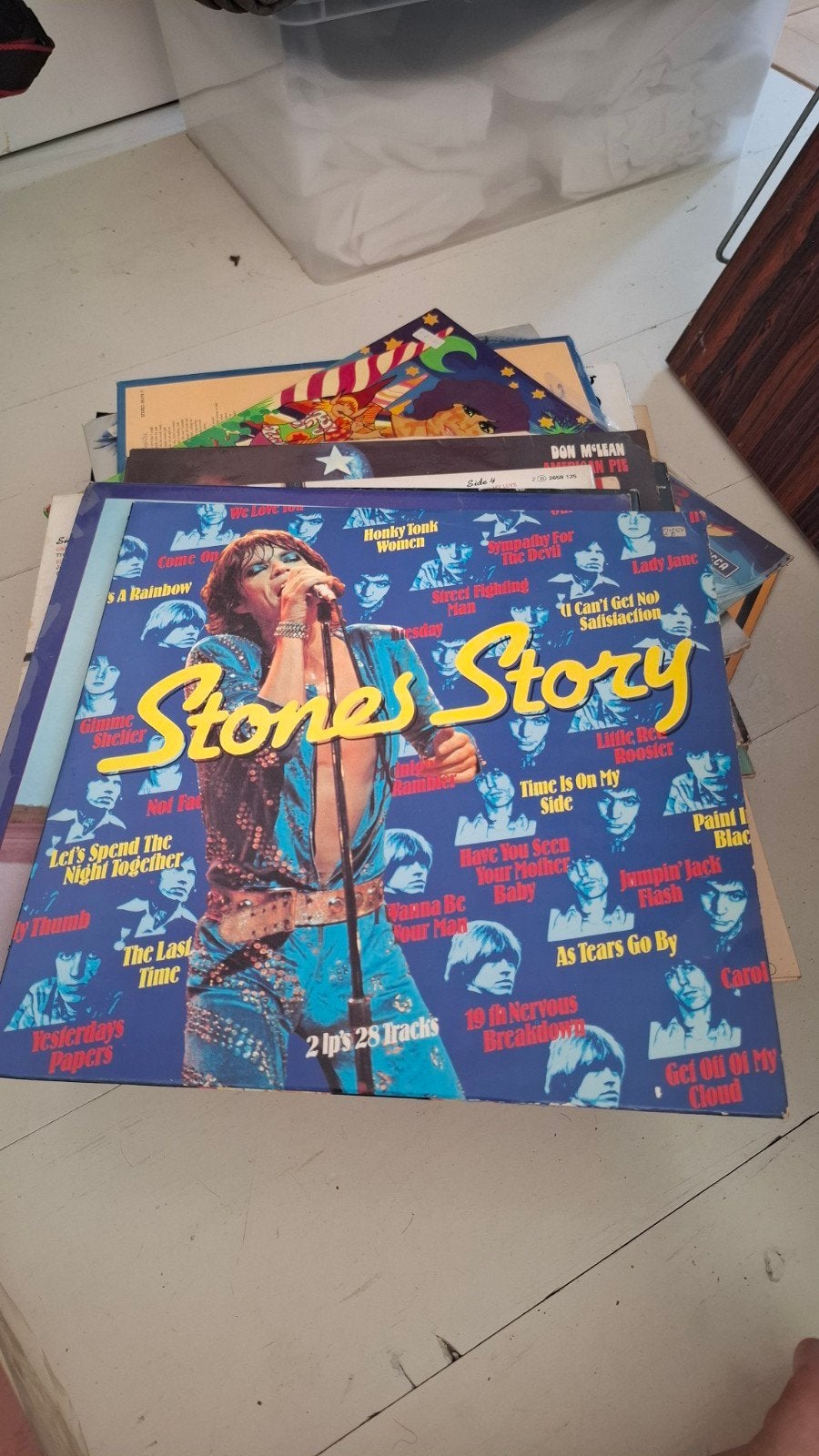 The Rolling Stones - Stones Story Dubbel-LP, Cd's en Dvd's, Vinyl | Rock, Gebruikt, Classic Rock, Dubbel-LP, Dubbel-LP, Fotohoes