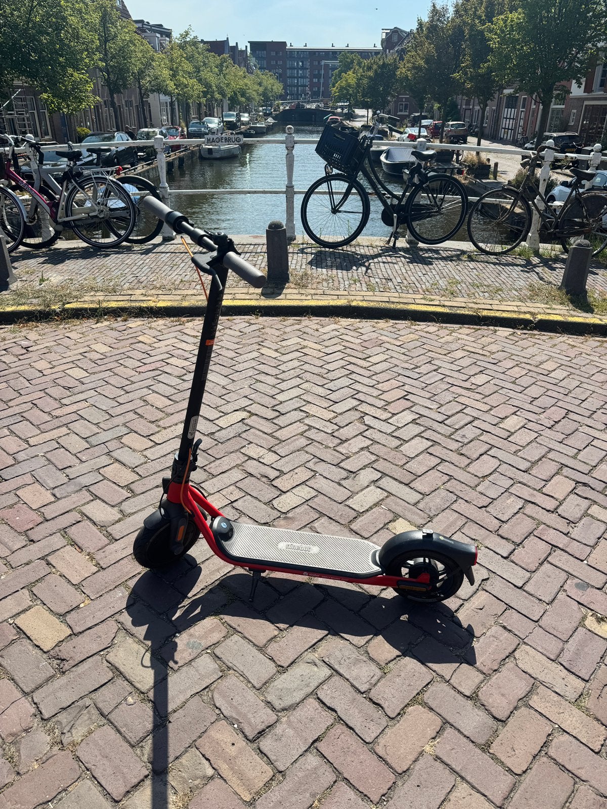 Segway Ninebot D38D, Ophalen of Verzenden, Zo goed als nieuw, Elektrische step (E-scooter)