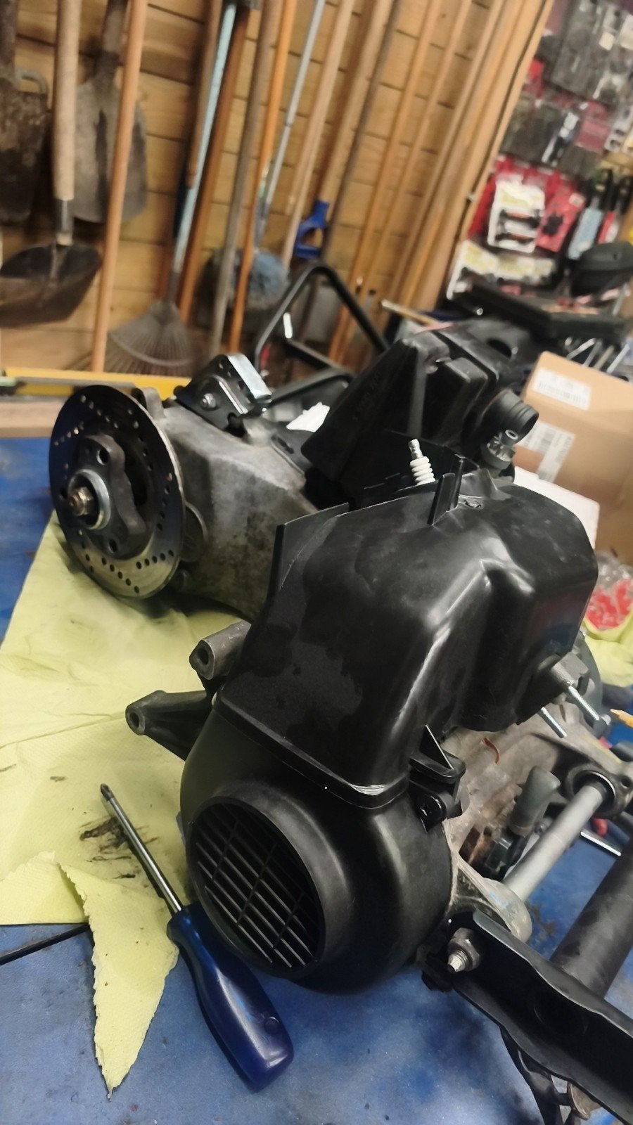 Peugeot ac dd stage 1 blok, Fietsen en Brommers, Brommers | Tomos, Ophalen of Verzenden