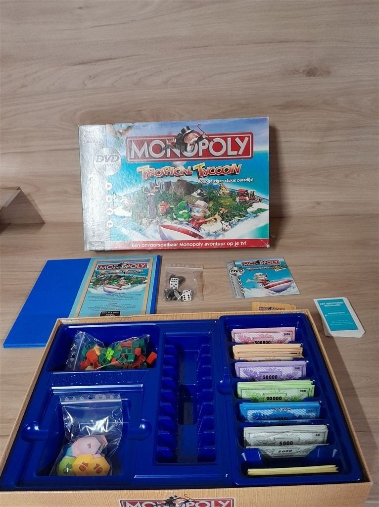 Monopoly Tropical Tycoon - s1376, Verzenden, Zo goed als nieuw