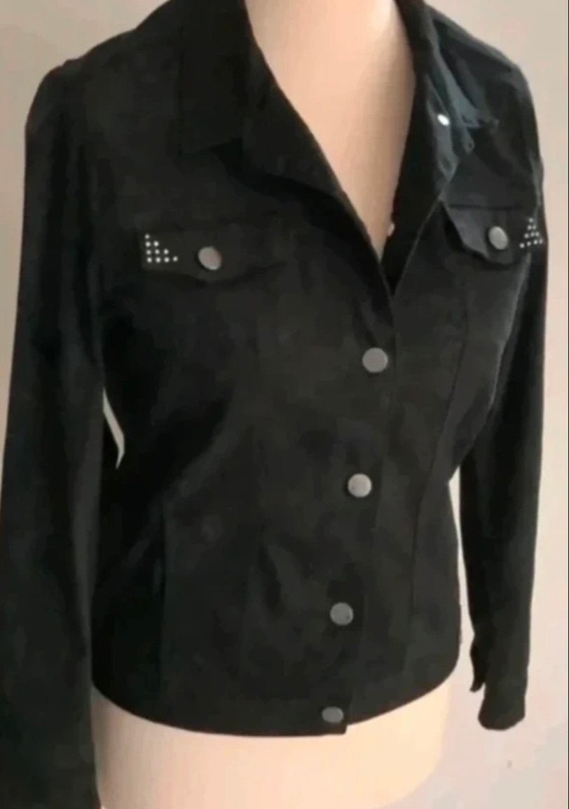 Golléhaug jeans jasje maat 40 kleur zwart nieuw, Ophalen of Verzenden, Nieuw, Maat 38/40 (M), Zwart